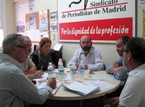 Reunión de la Comisión Permanente de la FeSP en Madrid. Foto: SPM