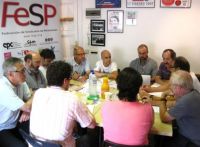 Reunión de la Junta Ejecutiva Federal de la FeSP este fin de semana en Madrid. Foto SPM