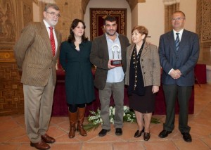 Entrega del Premio Julio Anguita Parrado al periodista griego Kostas Vaxevanis